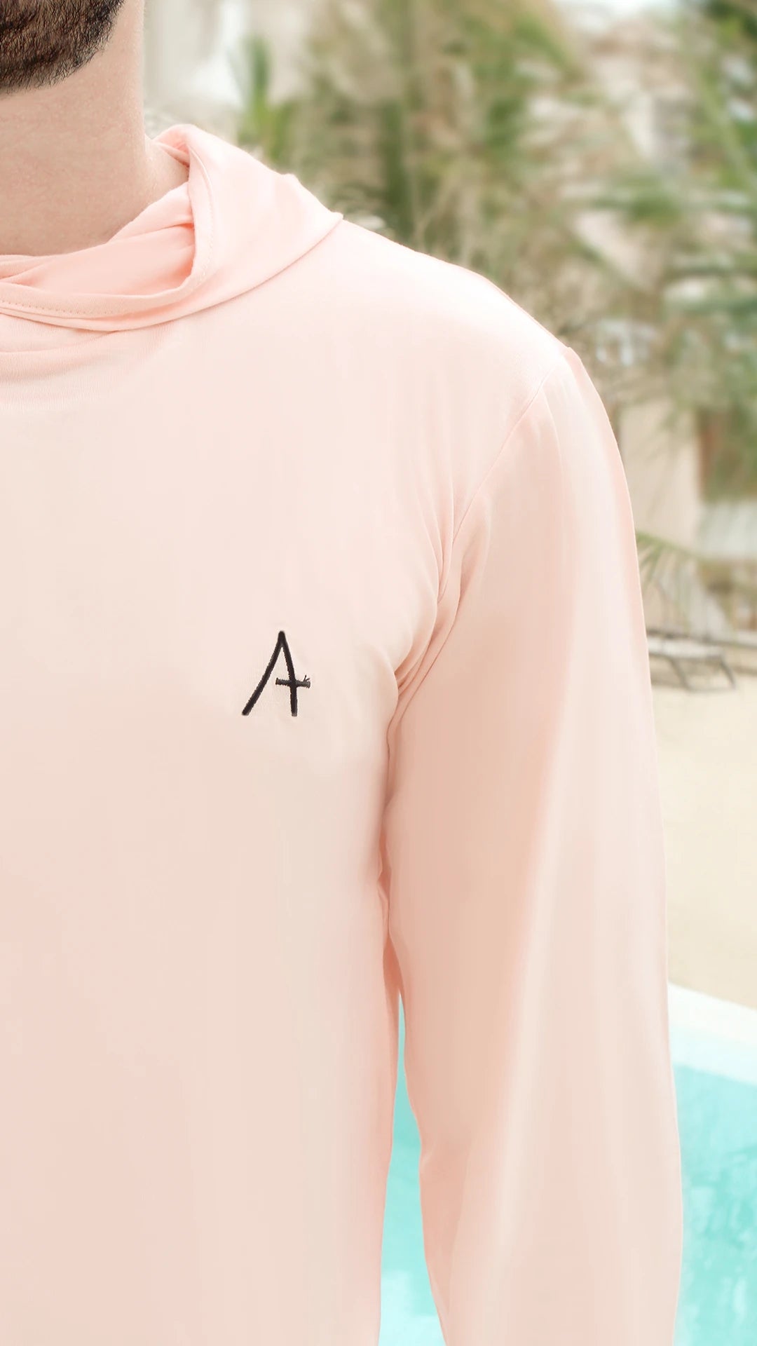 Bamboo Active Hoodie | Salmón