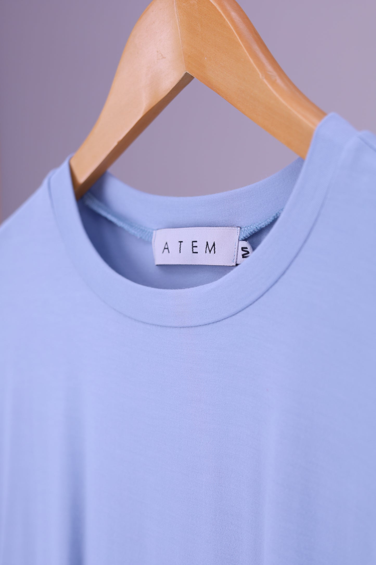 Playera de Bambú - Azul Cielo