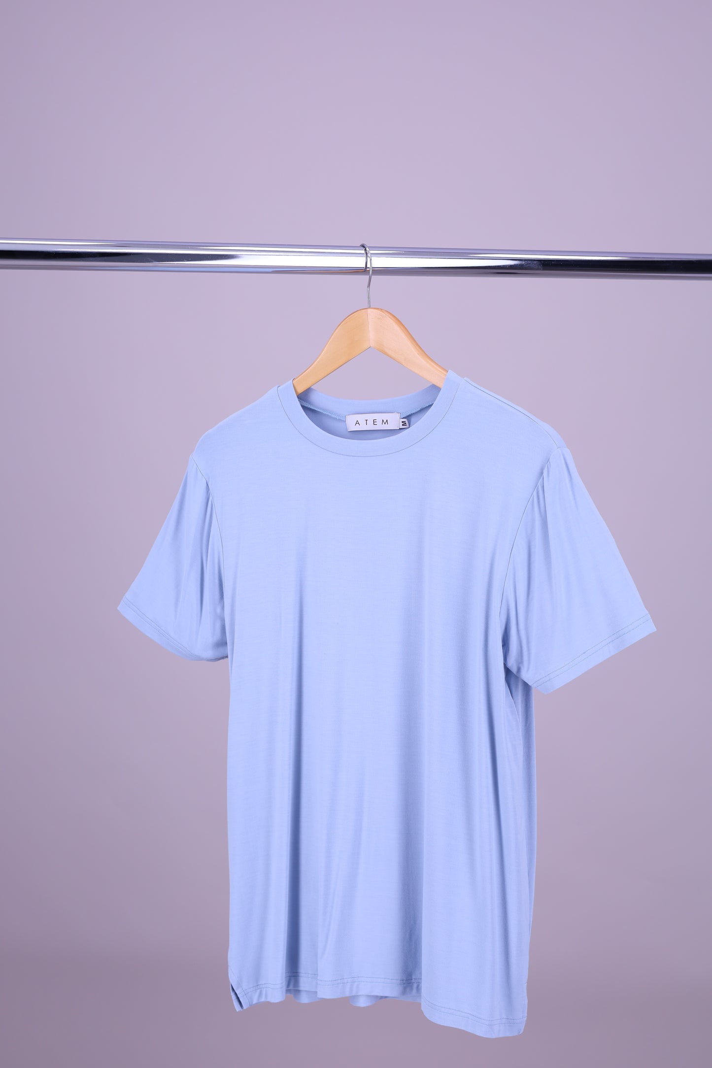 Playera de Bambú - Azul Cielo