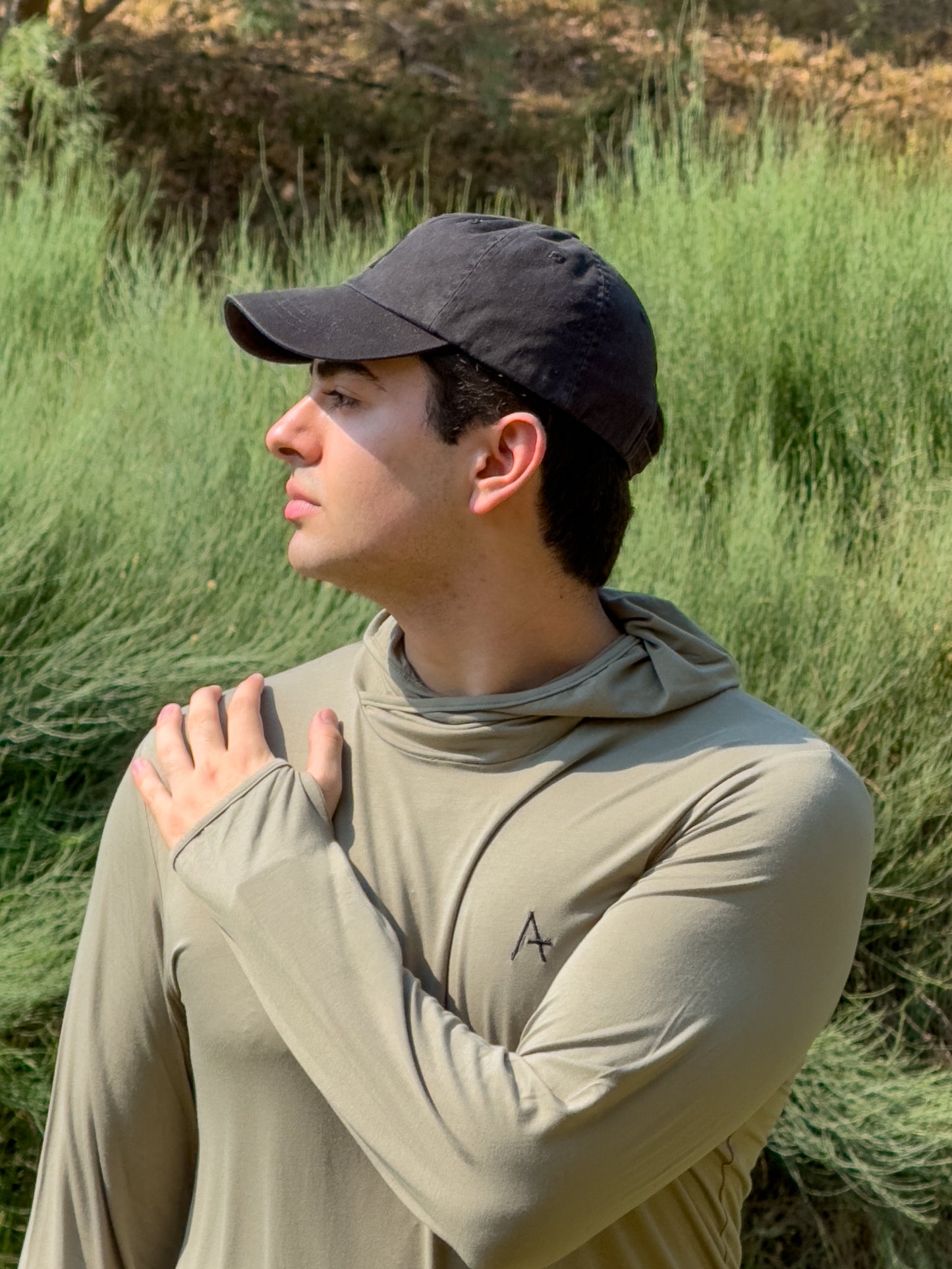 Bamboo Active Hoodie | Verde Militar