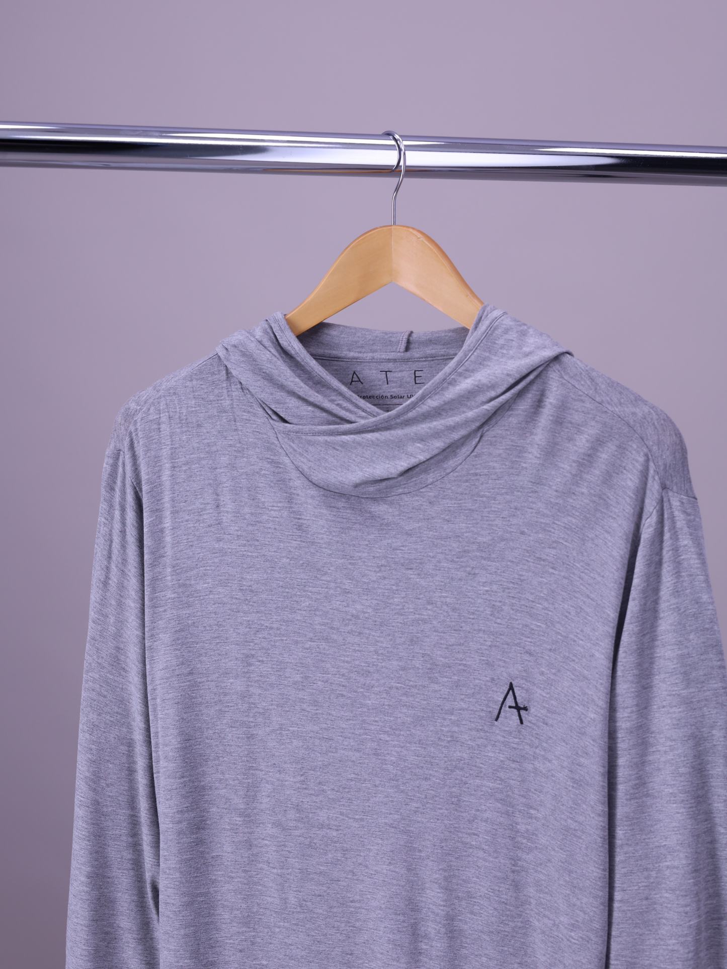 Bamboo Active Hoodie | Gris Jaspeado