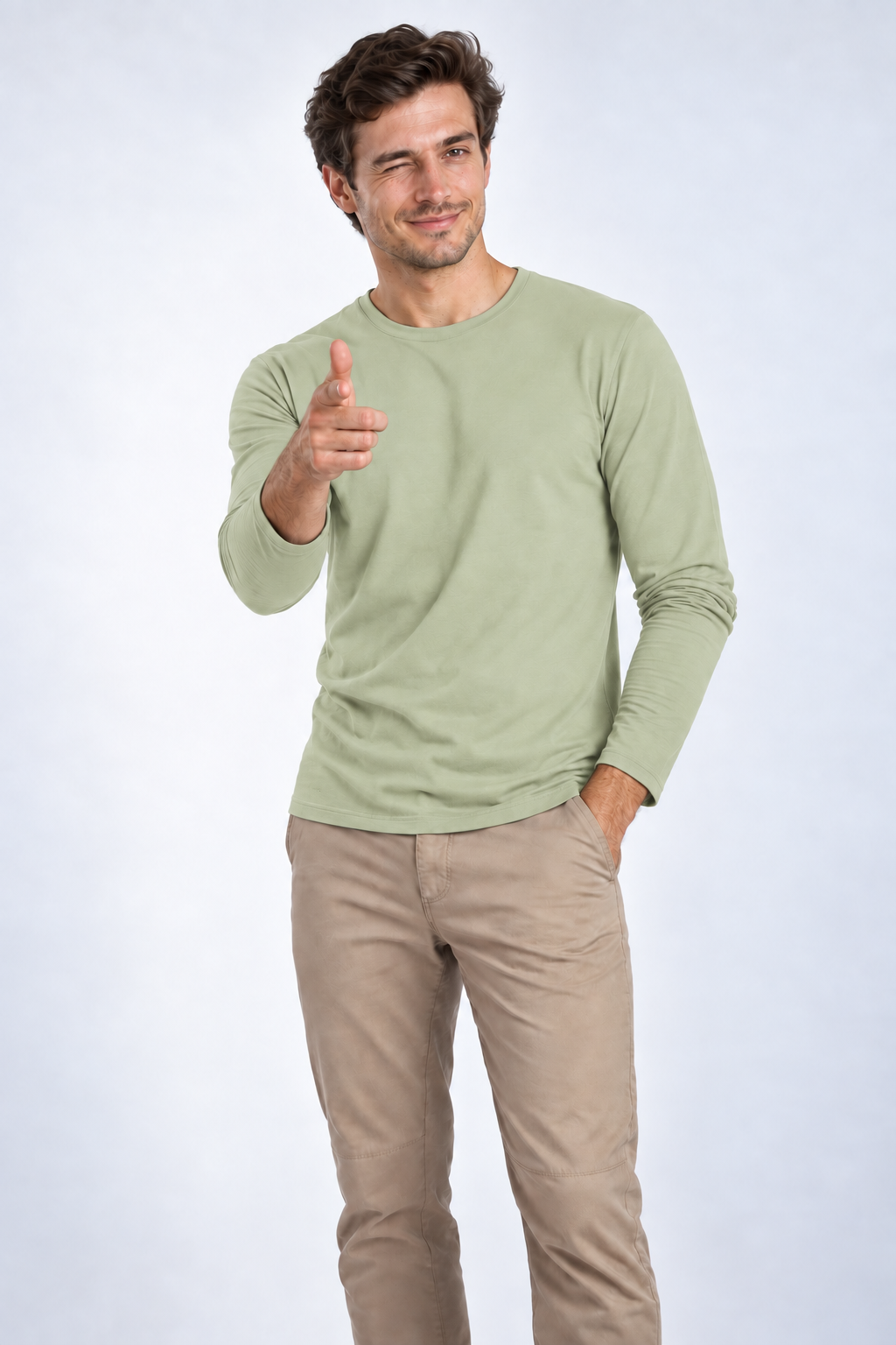 verde olivo