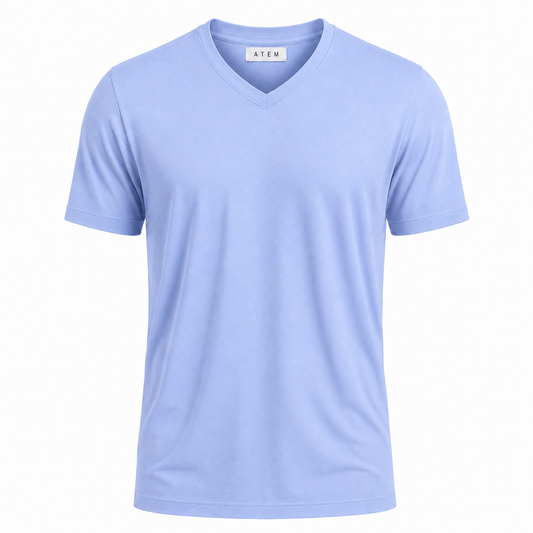 Playera de Bambú - Cuello V