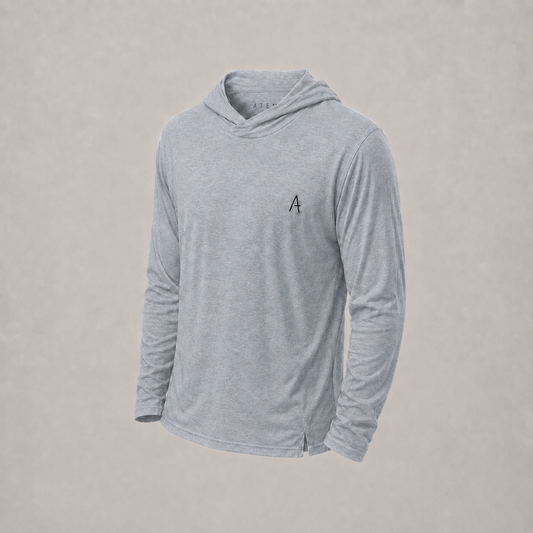 Bamboo Active Hoodie | Gris Jaspeado